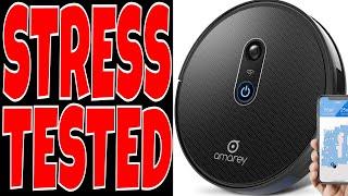 STRESS TEST  Amarey A980 Robot Vacuum with Smart Navigation Camera + Mapping Abilities Massive Fail?