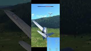 Every shot counts! British Vs. USA jet with my last rounds. Scimitar F Mk. 1 #warthunder #shortsfeed