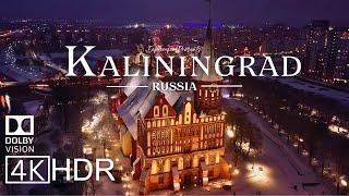 Kaliningrad, Russia  in 4K HDR ULTRA HD 60 FPS Dolby Vision™ Drone Video