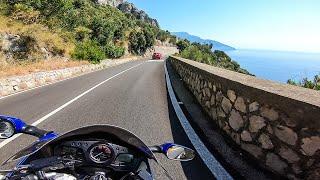 Amalfiküste Italien mit Motorrad (komplett) - Honda CBR1100XX