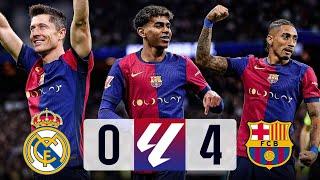 Real Madrid vs Barcelona [0-4], El Clasico, La Liga 2024/25 - MATCH REVIEW