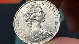 1980 Australia 20 Cents Coin • Values, Information, Mintage, History, and More