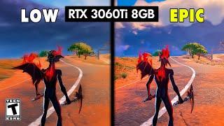 Fortnite RTX 3060 Ti 8GB Season 4 All Settings 1080p