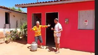 bastidores  !! A mulher ‍️ ‍️ carrega um botijão de gás de seu Mané  !!