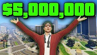 How Fast Can I Collect $5,000,000 in GTA Online?!?