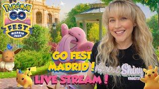 POKÉMON GO FEST MADRID! Live Stream!
