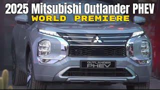 New 2025 Mitsubishi Outlander PHEV European World Premiere