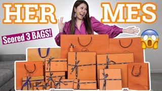 OMG! MEGA HERMES HAUL  Scored 3 BAGS! BIRKIN or KELLY or Both? Luxury Unboxing with prices!