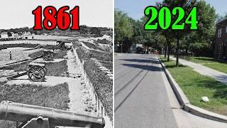 125 THEN and NOW Civil War Photos That'll Change How You See the Past (Compilation) 