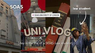 Day in the Life of a UNI STUDENT at SOAS, London - Law School