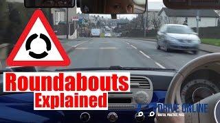 Roundabouts Driving Lesson - How To Negotiate Roundabouts Top Tips.