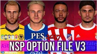 PES 2017 - NSP NEW TRANSFER 2023