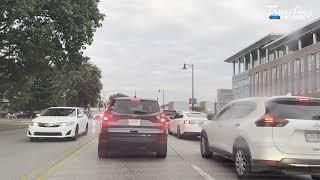 DRIVING THRU BUSY STREETS IN INDIANAPOLIS | WATCH THE PEOPLE WALK OUT!