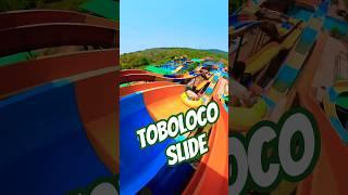 toboloco slide | extreme level slide #rama360dg #insta360oner #waterpark #farm33