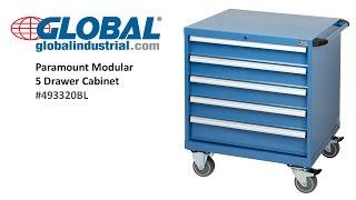 Global Industrial Paramount Modular Drawer Cabinet 493320BL