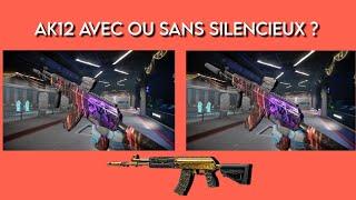 WARFACE AK 12 AVEC SILENCIEUX OU SANS SILENCIEUX