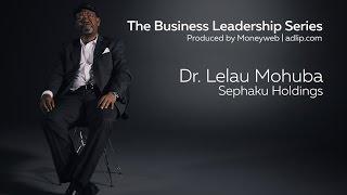 Moneyweb Business Leadership Episode 8 - Dr Lelau Mohuba