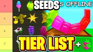 *NEW* GROW A GARDEN SEEDS TIER LIST! (BEST PLANTS/CROPS In GROW A GARDEN CRAFTING UPDATE) Roblox