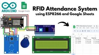 RFID Attendance System using ESP8266 and Google Sheets (Bisaya)