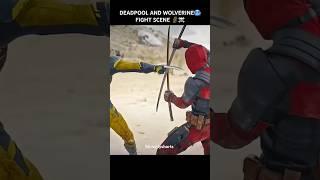 Deadpool And Wolverine Epic Fight Scene #marvel #deadpool #wolverine #viralvideo #fight