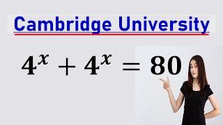 A very tricky Cambridge University Admission Algebra Exam | Entrance Aptitude Test | Find x!!