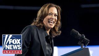 Kamala Harris delivers remarks at a campaign rally in Reno, NV