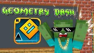 Monster School : Geometry Dash - Minecraft Animation