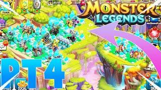 I Organized My Islands In Monster Legends... | How To MAXIMIZE Your GOLDS! (Part 4)