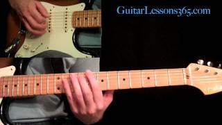 Panama Guitar Lesson Pt.3 - Van Halen - Guitar Solo & Bridge