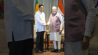 Sri Lankan Leader of Opposition meets PM Modi in Colombo