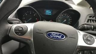 New Ford cmax service reset