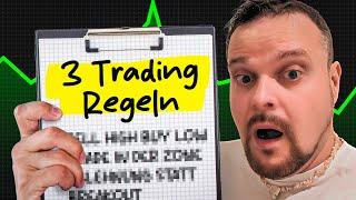 Unglaublich! Endlich profitabel in 2025 mit DIESEN 3 Trading Regeln!