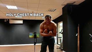 First Gym Vid | CHEST & BACK PUMP