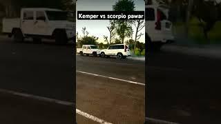 scorpio vs kemper of King #viralvideo #tending #scorpio #ytshorts #daku #mahendra #newvideo#kemper