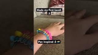 My first kandi :3 #bracelet #kandi