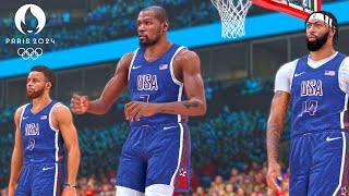 NBA 2K24 Olympics Mode | Team USA vs Serbia | Ultra Realistic Gameplay