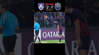 JOHOR DARUL TA'ZIM VS BURIRAM UNITED | RED CARD 2-1 #jdt #footballclub #acle