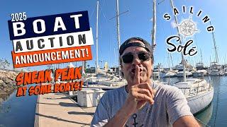  SNEAK PEEK! - 2025 BOAT AUCTION Announcement! - CHEAP BOATS EP77