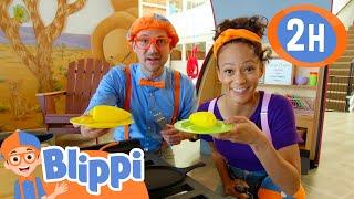 Southern California Children's Museum | Blippi | Kids Songs | Moonbug Kids