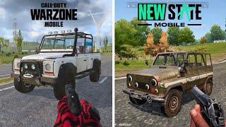 Warzone Mobile vs New State - Details and Physics Comparison