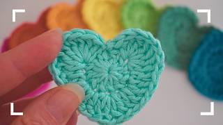 ️ Easy Crochet Heart in Just 2 Rounds – Perfect for Beginners! DIY Step-by-Step