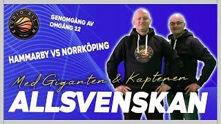 Hammarby vs Norrköping vem vinner?| Allsvenskan LIVE