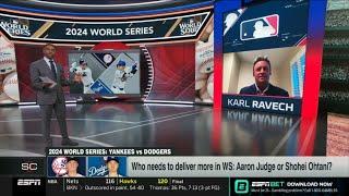 ESPN SC | Who needs to deliver more: Aaron Judge or Shohei Ohtani? Karl Ravech on Yankees vs Dodgers