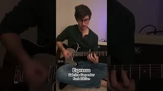 Sabrina Carpenter Espresso Cover️#guitar #music #shortandsweet #espresso #darius #fyp