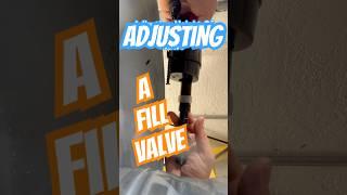 Adjusting A Fluidmaster Fill Valve - Toilet Repair - Ultra Plumbing & Drain Cleaning, Inc.
