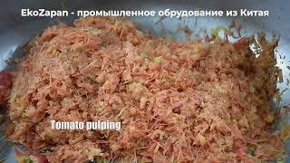 Производство соуса из томатов - оборудование из Китая
