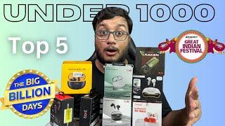 Flipkart BBD sale ️️Top 5 Earbuds under 1000 rupees top deals ️️