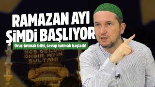 Ramazan ayı şimdi başlıyor! Oruç tutmak bitti, sevap tutmak başladı... / Kerem Önder