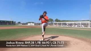 2019 RHP/3B Joshua Rivera