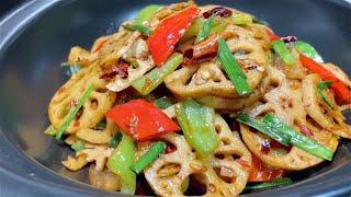 The hotel chef teaches you the best way to cook lotus root [pay attention to food] #人間煙火 #打